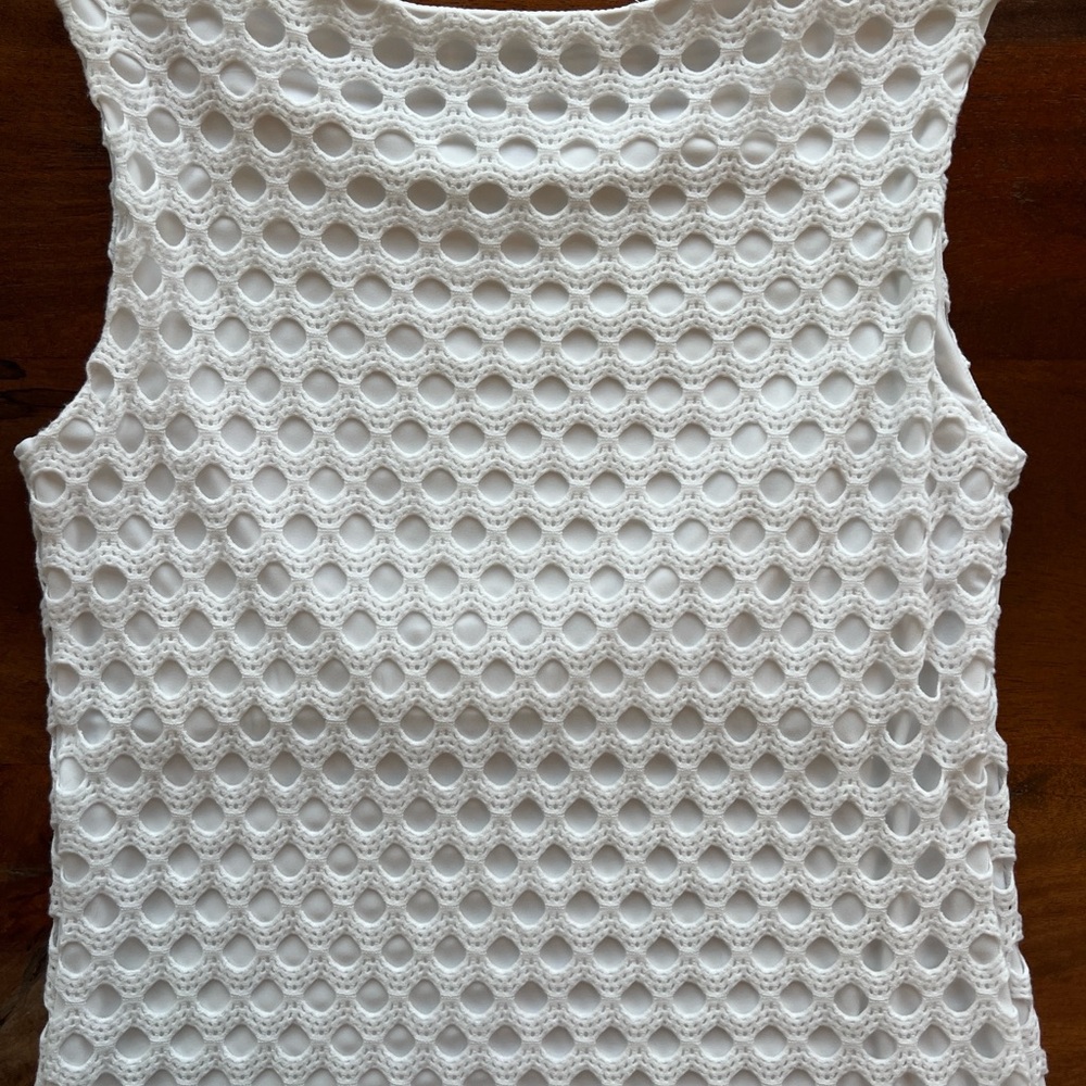 joseph ribkoff Women’s white sleeveless dress Size 6 - Picture 6 of 7
